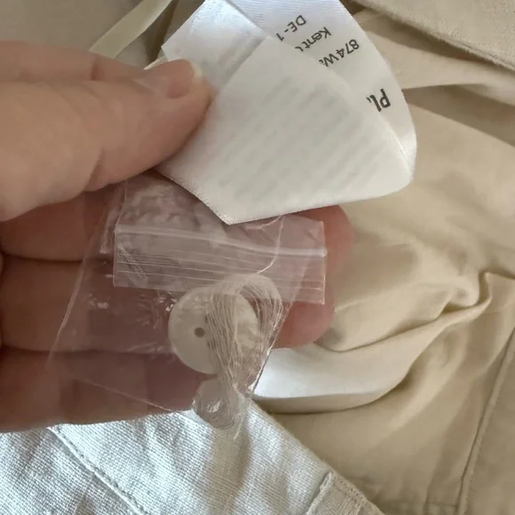 Anthropologie x Farm Rio Tan Linen Wide Leg Pants Medium - Picture 12 of 13